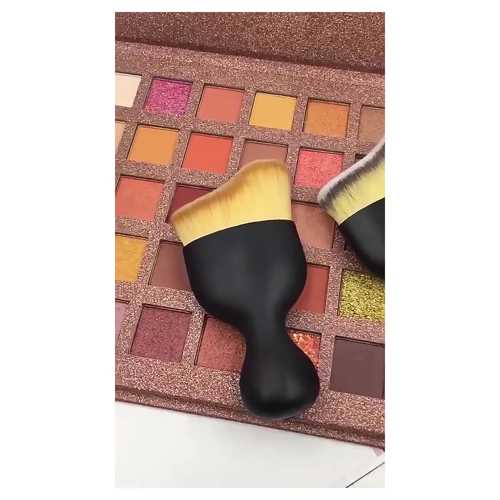 فرشاة مكياج كريم الأساس من Arc Curve، فرشاة كونتور، فرشاة بودرة أحمر الخدود، فرشاة إصلاح، فرشاة أدوات المكياج، فرشاة خط الموجة