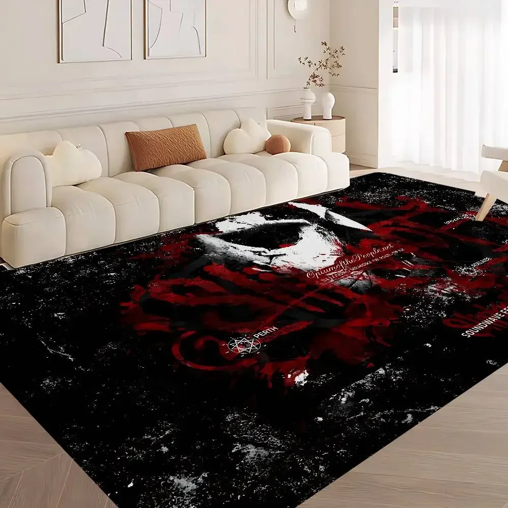Fts Slipknots Heavy Metal Band Door Mat Nordic Style Bedroom Living Room Doormat Home Balcony Anti-Slip Alfombra