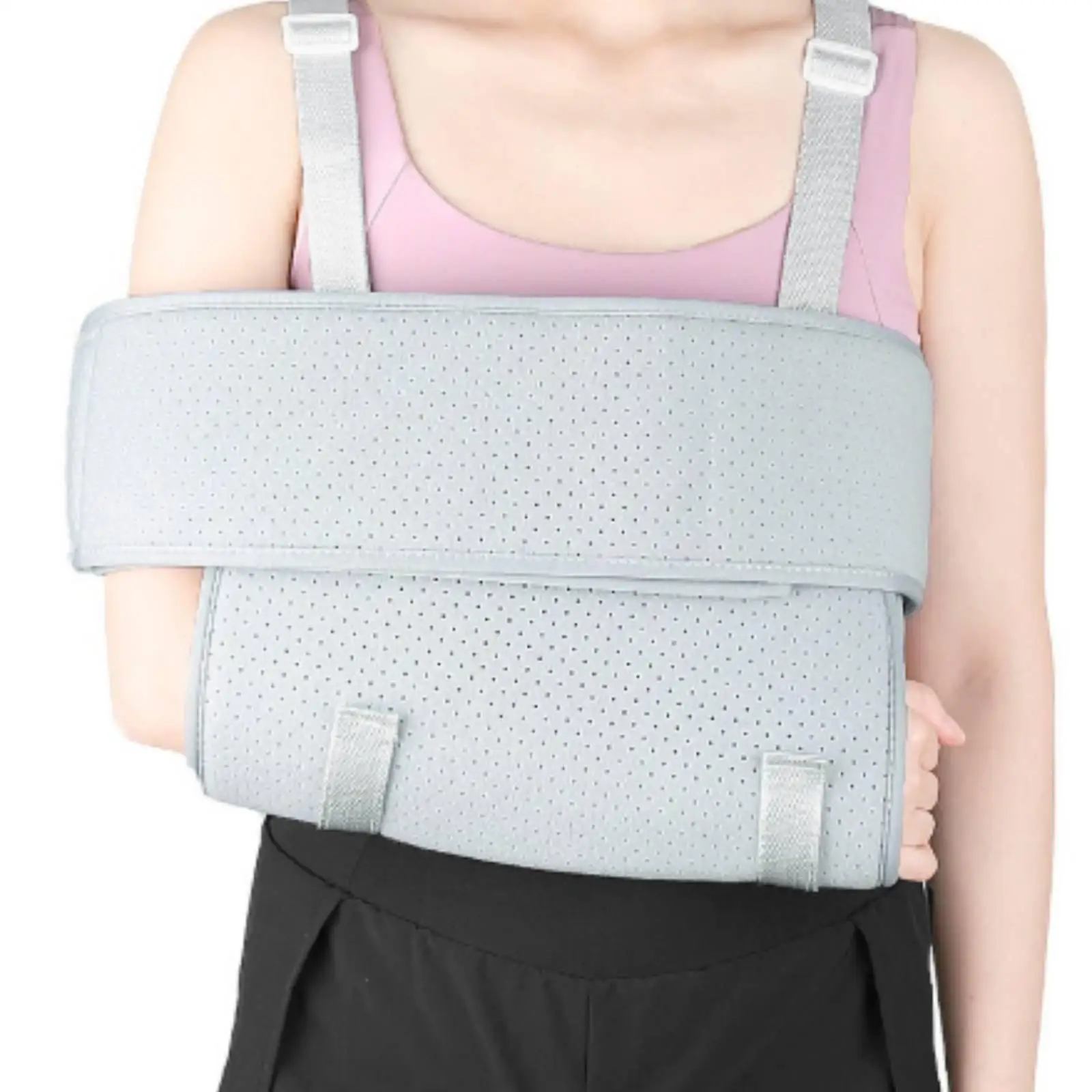 Arm Limb Support Breathable Arm Limb Support with Adjustable Strap Padded Forearm Cradle for Patients, Post-Injury, Home