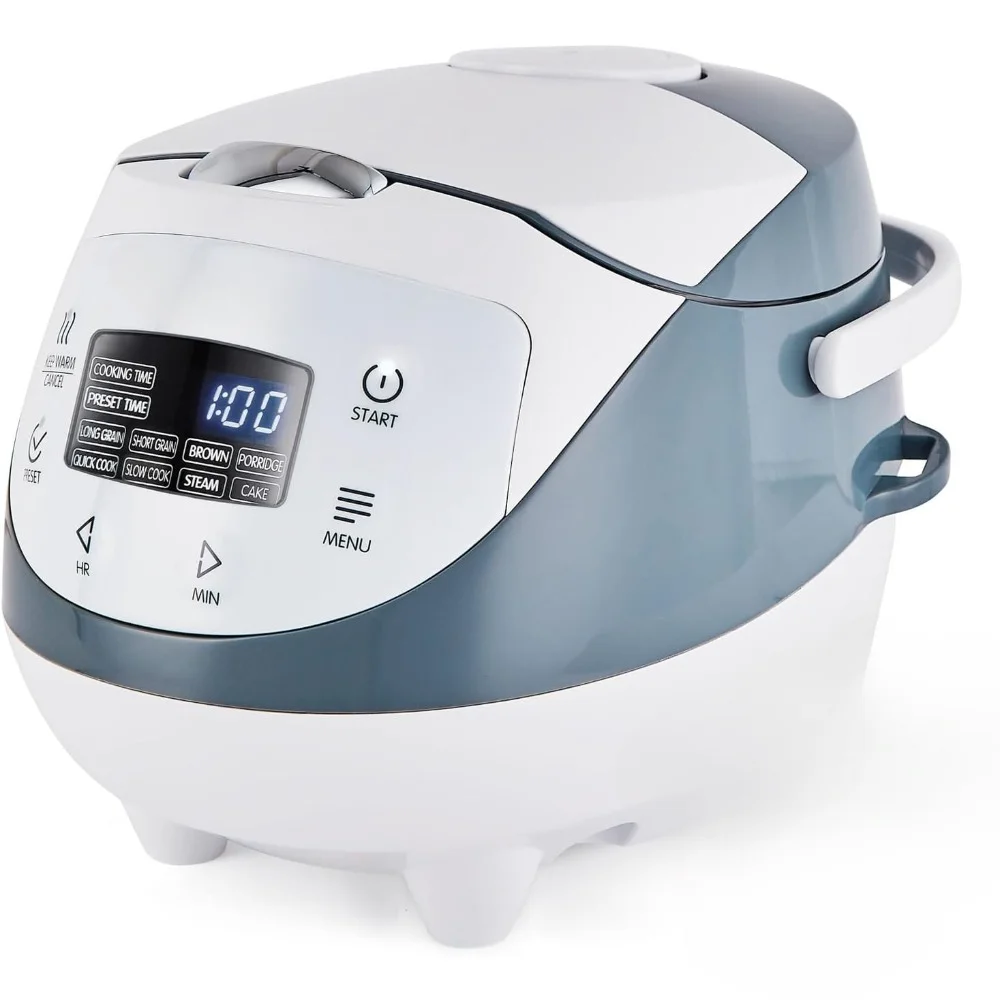 

Rice Cookers With Ceramic Bowl, 3.5 Cup 0.63 Litre, 4 Rice Cooking Functions & Digital LED Display, Rice Cookers