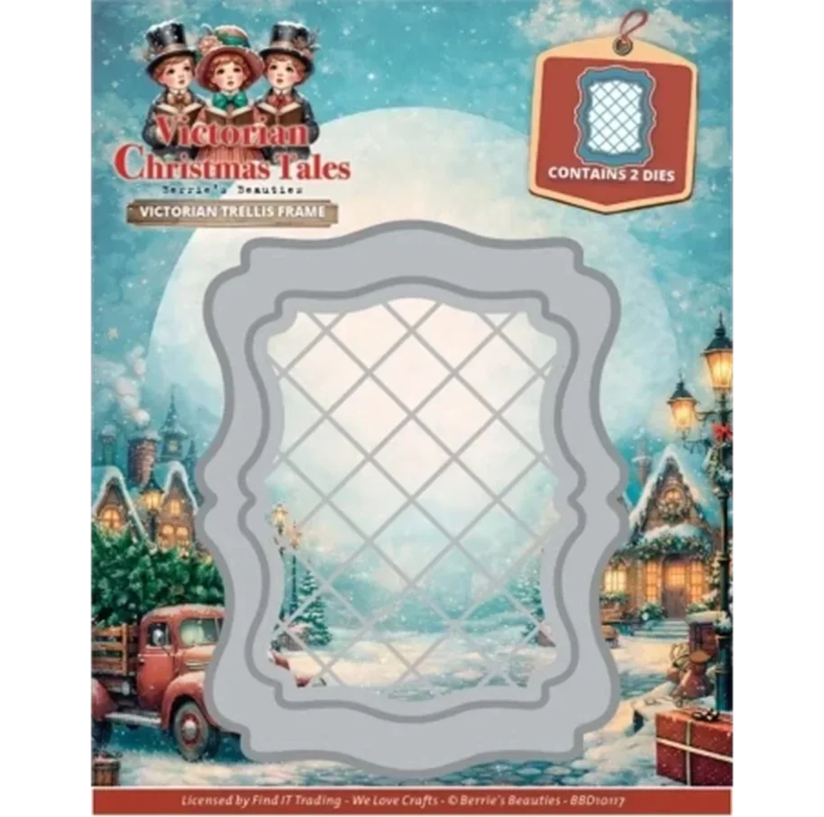 Victorian Christmas Tales - Charming Christmas Shop 2026 New Metal Cutting Dies For Scrapbook Diary Decoration Embossing
