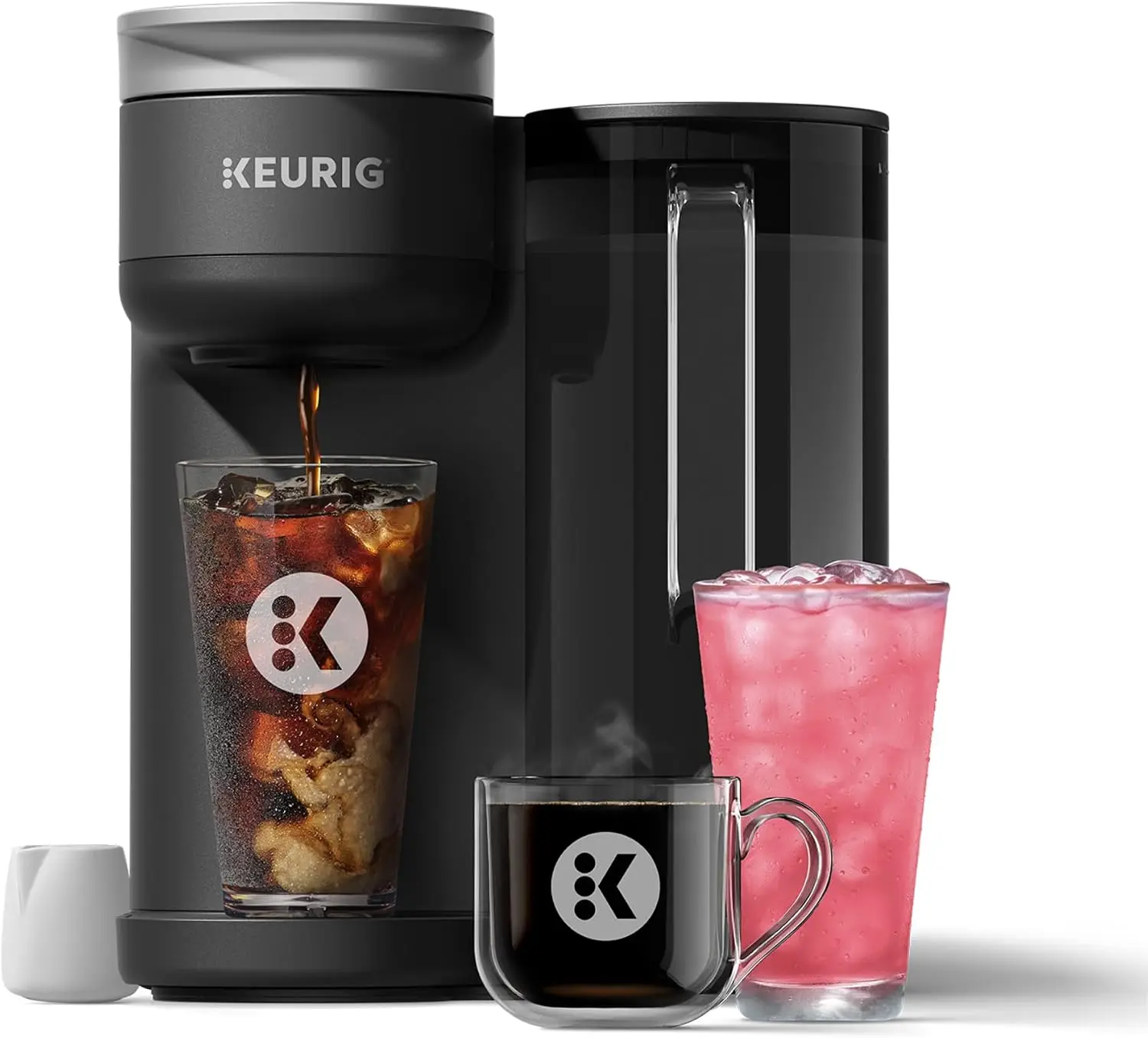 K-Brew+Chill Iced or Hot Single-Serve K-Cup Coffee Maker with MultiStream and QuickChill Technology, 70oz. Removable Reservoir
