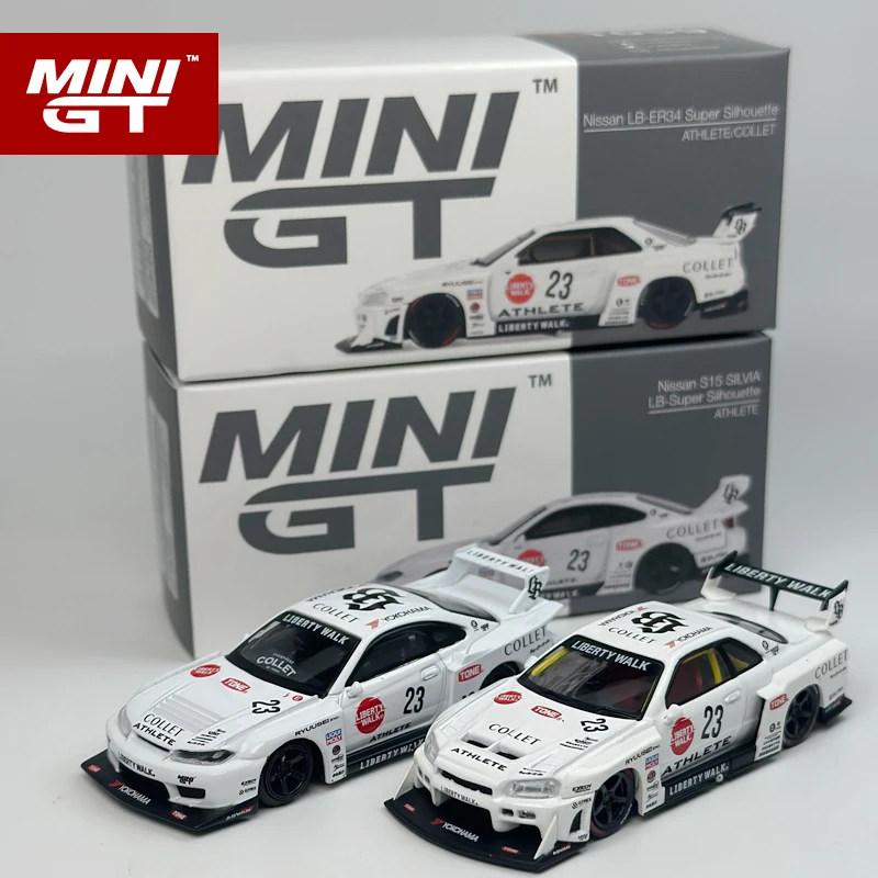 ミニカー MINIGT 1/64 S15 LBWK&ER34LB WORK ATHLETE S799bf94cc4a7462d8691dec804acc