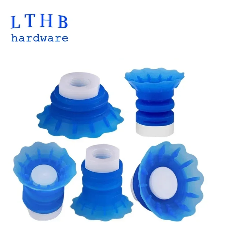 

Bag Opening Vacuum Sucker STP35 STP60 Soft Packaging Silicone Manipulator Accessory Suction Nozzle Pneumatic Vacuum Suction Cup