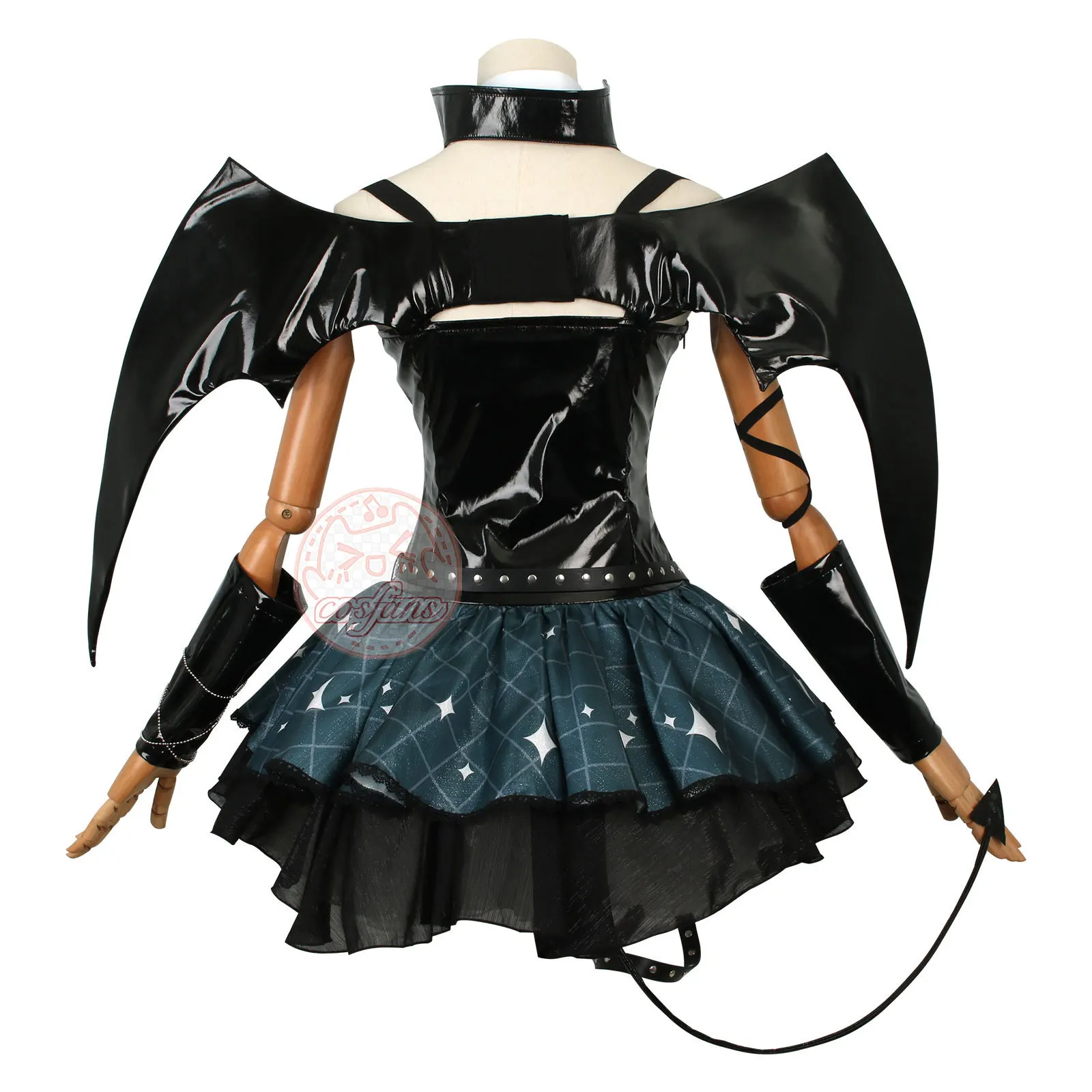 Demon Miku Cosplay Rascal Costume Miku X Rascal Little Devil Halloween Miku Villains Rascal Fanart Rasukaru Cute Outfits