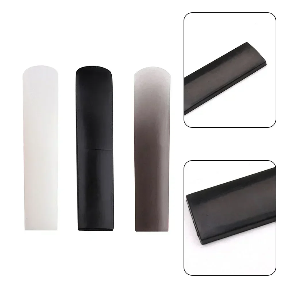 3Pcs Resin Plastic Saxophone Reed 2.5 Strength For Alto Sax Wind Parts Accessories Clarinet/Alto/Tenor Sax 3Colors