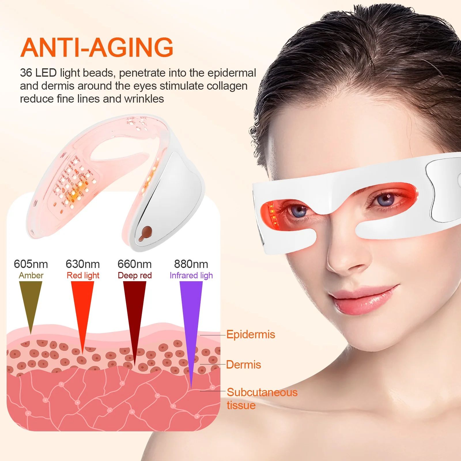 Eye Beauty Massager Vibration Eye Beauty Tool Relief Eye Fatigue