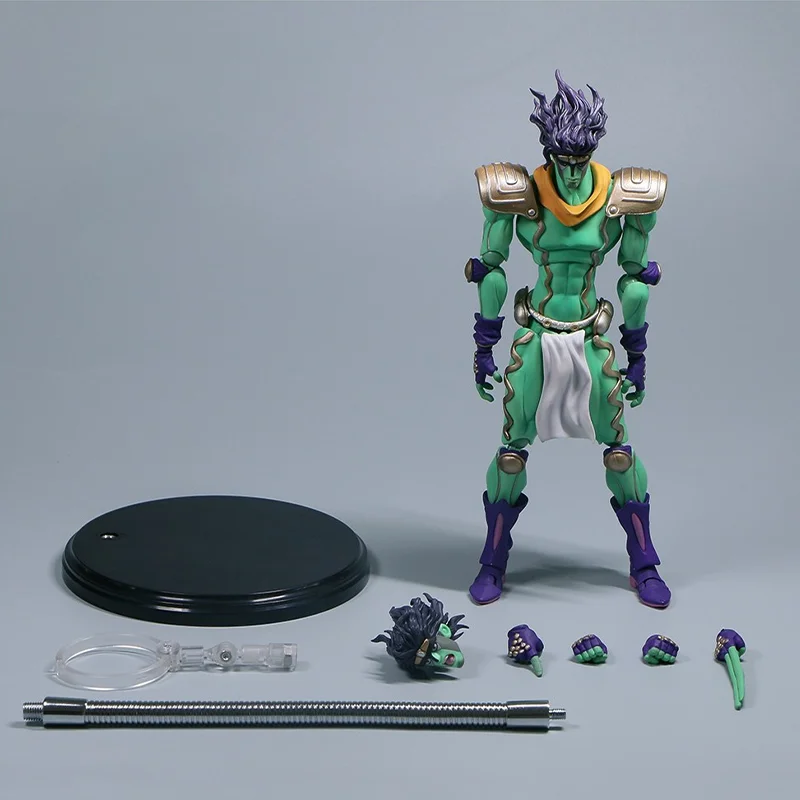 조조의 기묘한 모험 애니메이션 피규어 Kujo Jotaro 액션 피규어 스타 플래티넘 이동식 모델 장식품 선물 컬렉션