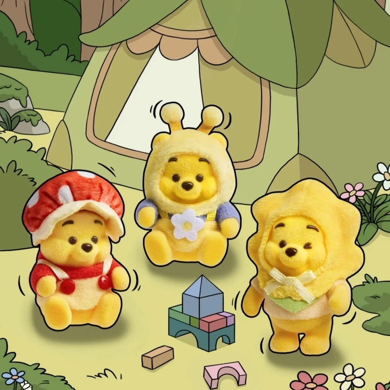 

Hot New Genuine Stock Winnie The Pooh Heartbeat Garden Series Surprise Blind Box Figurines High Quality Decorative Gifts