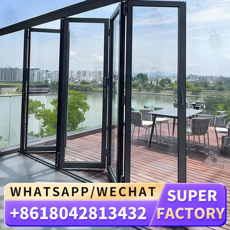 

Customizable Windows Foldable Door Ideal for European Office Spaces Innovative Factory Solution Windows Foldable Door