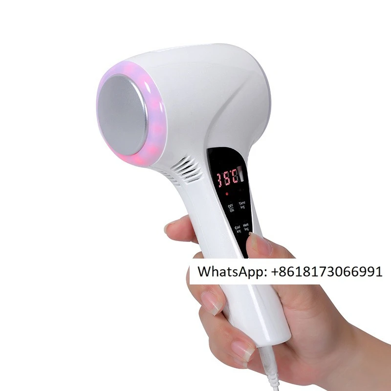 Red and blue light cold and hot hammer LCD hot compress introduction device, soothing ice therapy device