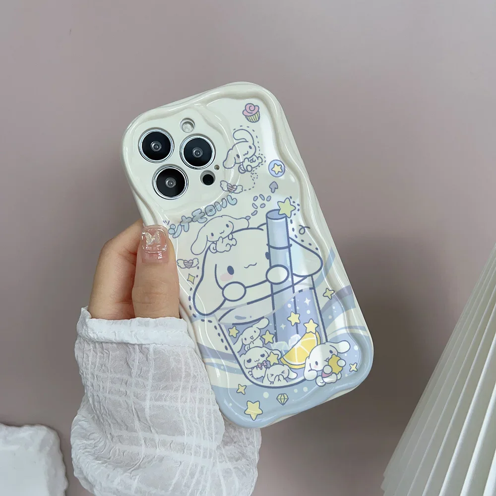 Милый чехол Cinnamoroll для Samsung Galaxy A56 A16 A55 A06 A54 A26 A36 A34 A35 A15 A14 A05 A05S A53 A52 A23 A24 A04 A32 A50S A51