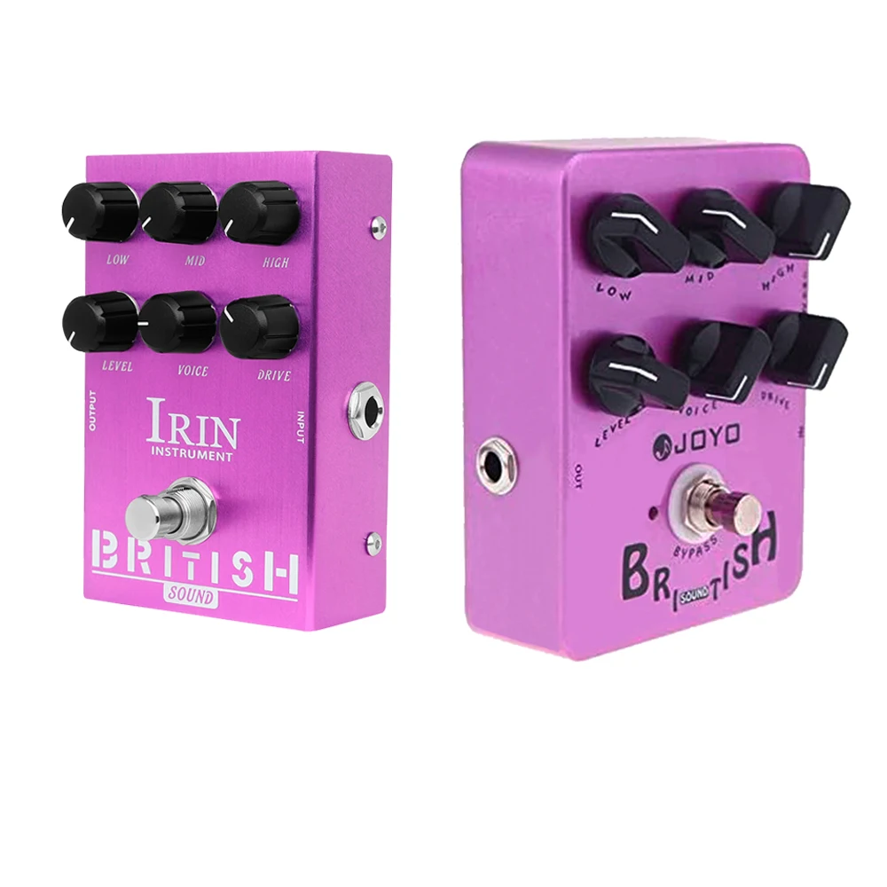 JOYO British Sound Overdrive Guitar Effect Pedal True Bypass Minimize Tone Loss Guitar Pedal Electric Guitar Parts & Accessories