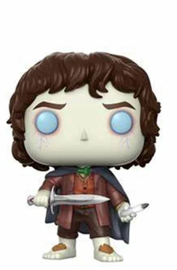 FUNKO POP Movies THE LOAD OF RING FRODO BAGGINS #444 Vinyl Figure Collectible Model Best Toy for Children Gift