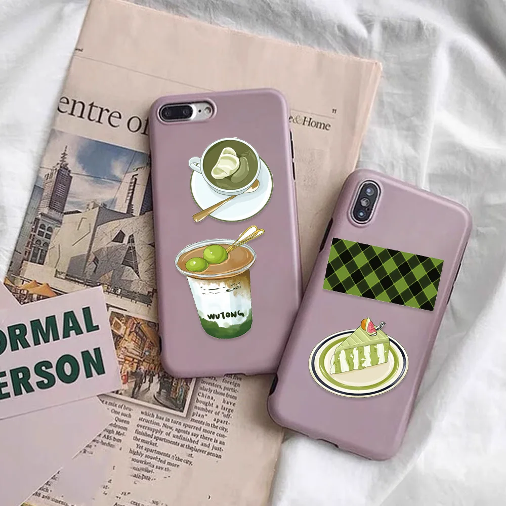 8 قطعة الملح الأصلي الحد الأدنى نمط Guka مقاوم للماء ملصقات الكتابة على الجدران لخوذة دراجة حساب اليد مقلمة DIY الشارات