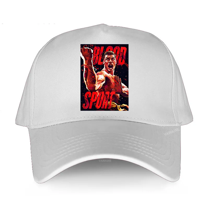 men Baseball Cap hip-hop hats BLOODSPORT Movie poster ver. 3 Jean-Claude Van Damme Fashion female Snapback short visor hat