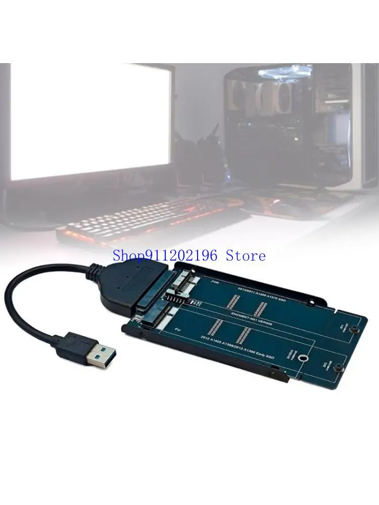 P82A Replacement 12+6Pin SSDs Converter Adapter Card Serial ATA for 18+8Pin 2012