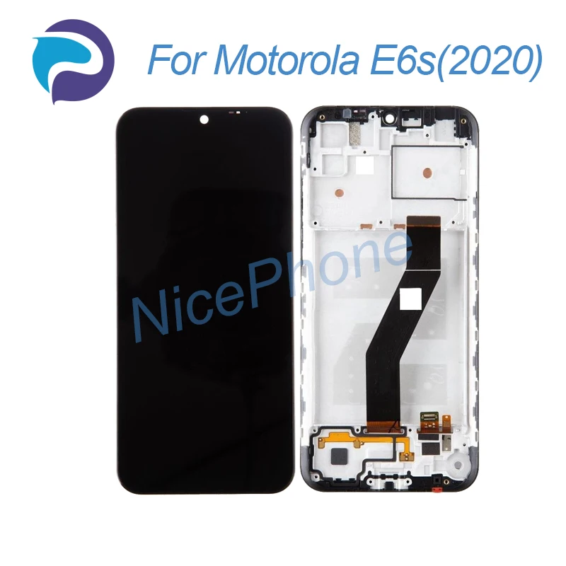 for Motorola E6S 2020 LCD Display Touch Screen Digitizer Replacement 6.1“ 1520*720 XT2053, XT2053-2 E6S 2020 Screen Display LCD