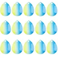 15Pcs Blue-Yellow