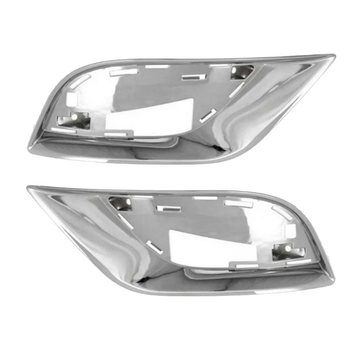 6AH12SZ0AB Car Chrome Front Fog Light Trim Frame 6AH13SZ0AB for Jeep Grand Cherokee 2017-2021 Bumper Grille Trim