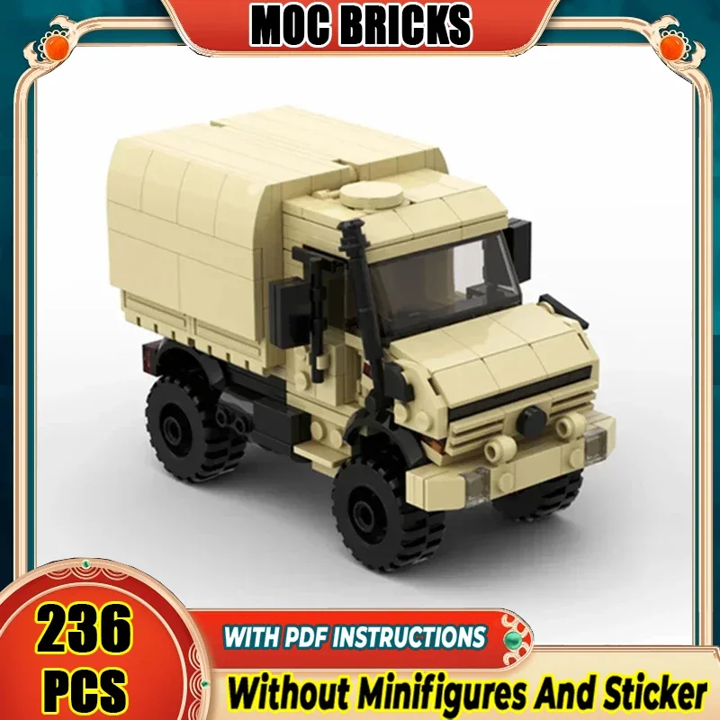 

Moc Building Bricks Military Model U4000 German Army Vehicles Technology Modular Blocks Toys Assembly Brick Holiday Gifts