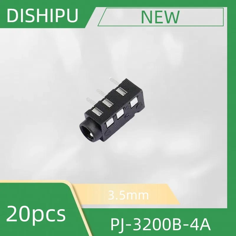20PCS AUDIO JACK ，Conector de Audio hembra de 3,5mm  PJ-3200B-4A 393-7A  PJ-3973-6A PJ-327C-4A PJ-3126-5A 3240 3930 316A 3133