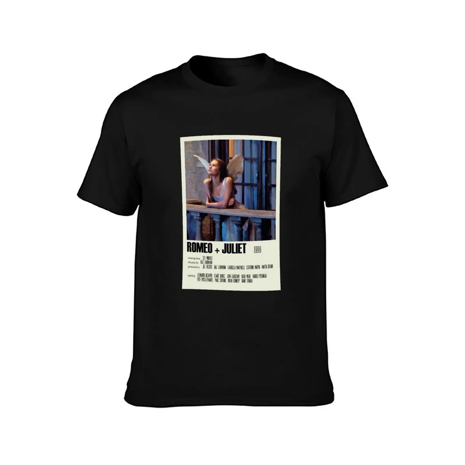 Mens Funny Romeo Love Juliet Alternative Poster Art Movie Large Gifts For Movie Fans T-Shirt Daily Wear Plain Short Sleeve Shirt
