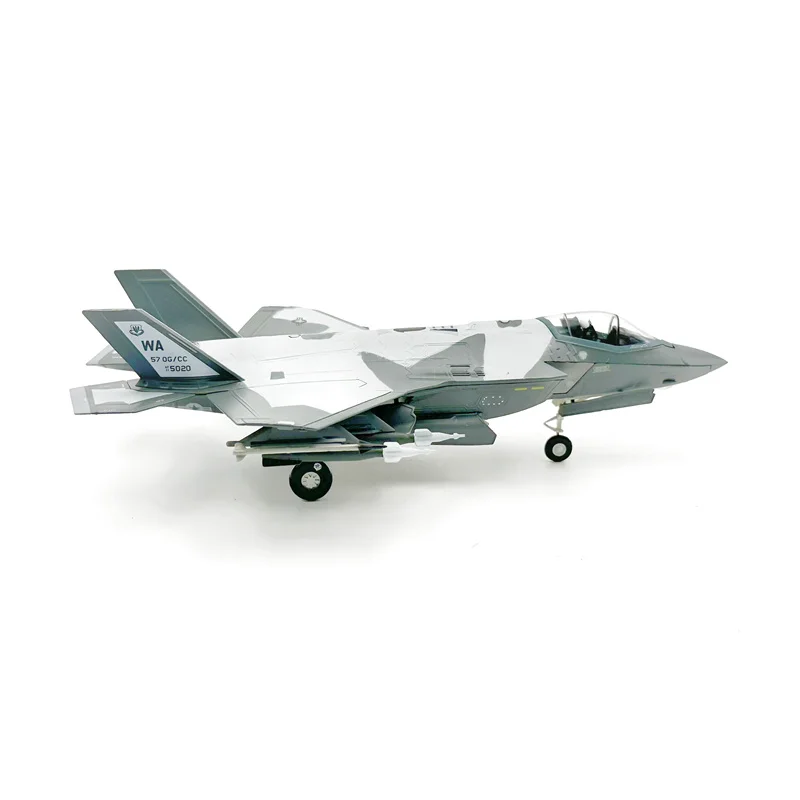 WLTK 1/72 Scale F-35A F35 Lightning II Fighter Hypothetical Enemy Squadron Die-cast Alloy Aircraft Model Collectible Decorative