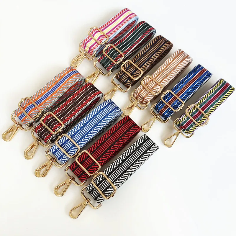 ملحقات حقيبة جديدة كتف واحد مائل حقيبة كتف حزام كتف قابل للتعديل حزام كتف عريض حقيبة ملونة حزام متباين #2