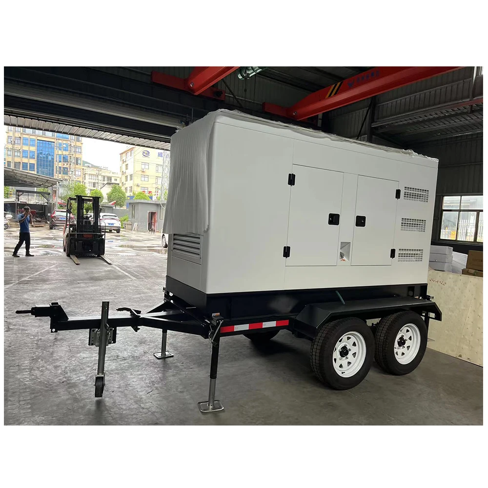 Customized Three-phase Electric 100kva 150kw Silent Diesel Generators Set 150kw Hz 60 1800rpm With Traile