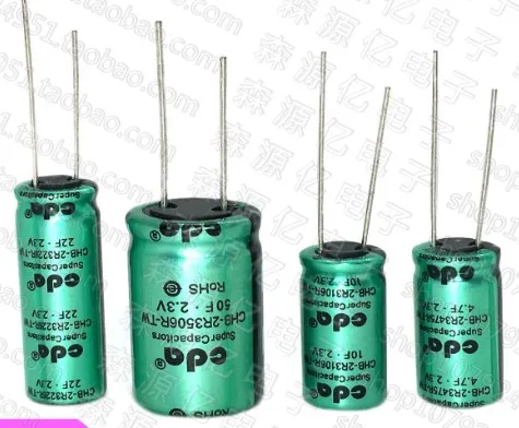 

10pcs/lot China Taiwan CDA CHB series Combination 2.3V 4.7F-220F low leakage super capacitor farad capacitor free shipping