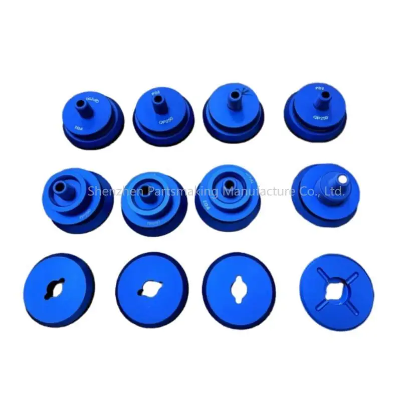 Componenti in alluminio anodizzato personalizzato a rotazione rapida