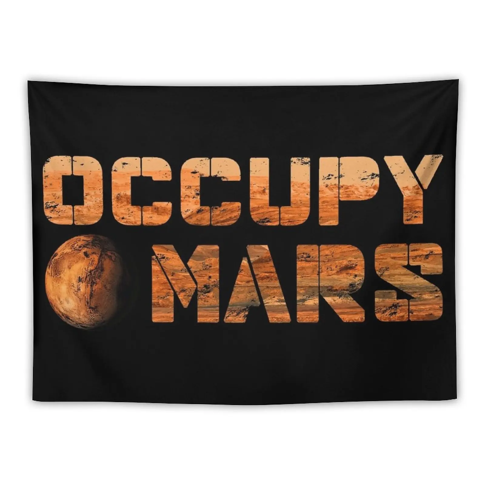 New Occupy Mars Tapestry House Decoration Wall Hanging