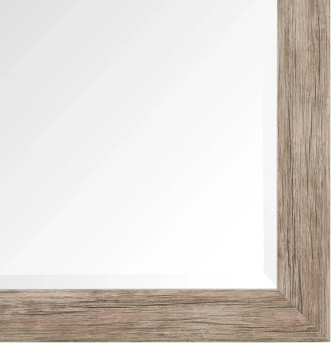 Farmhouse Full-Length Mirror with Wood Frame – Rustic 66