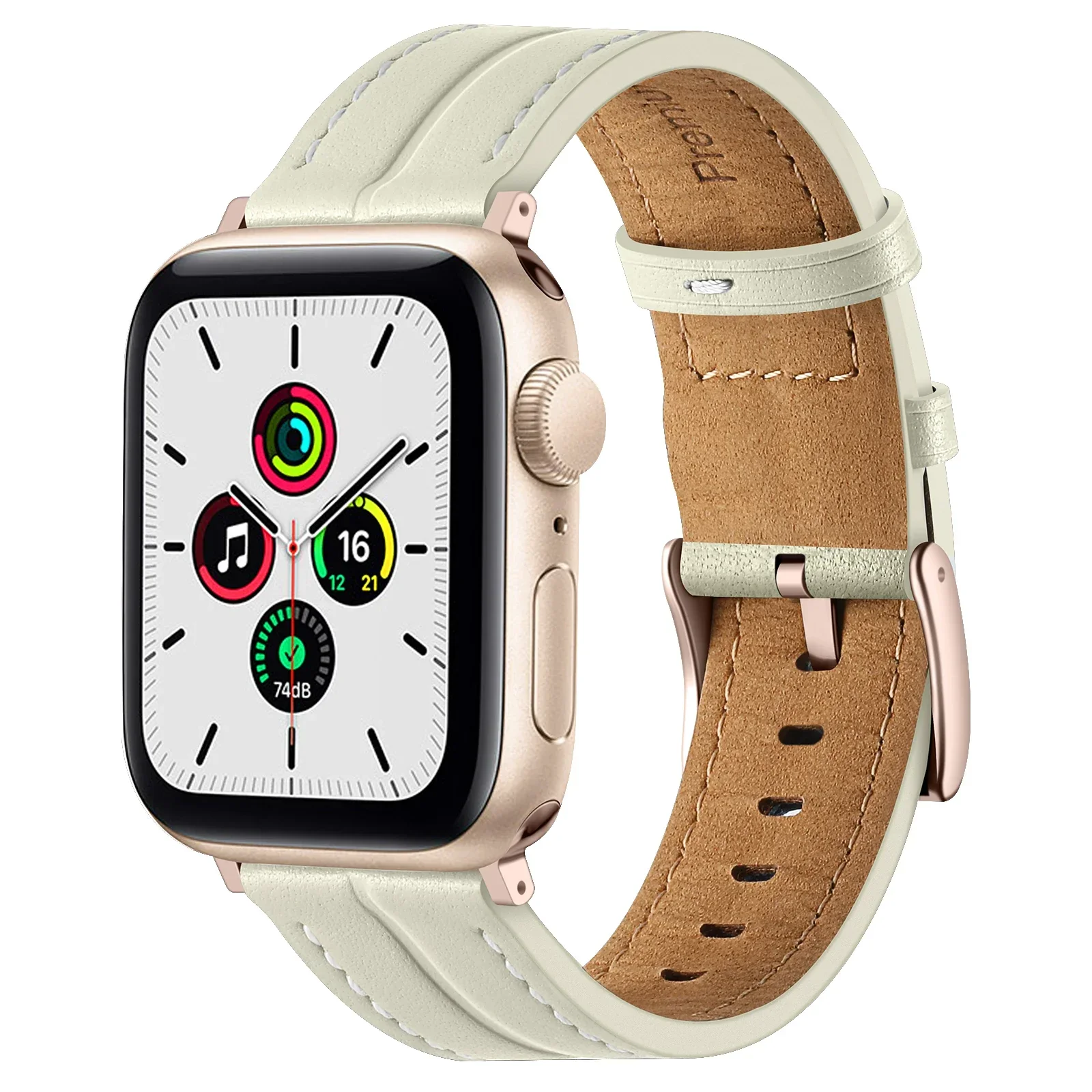 Leather Strap for Apple Watch Ultra2 10 9 8 7 49mm 46mm 45mm 41mm Manual Needlework Watchband 6 5 4 3 SE 44mm 42mm 40mm Correa