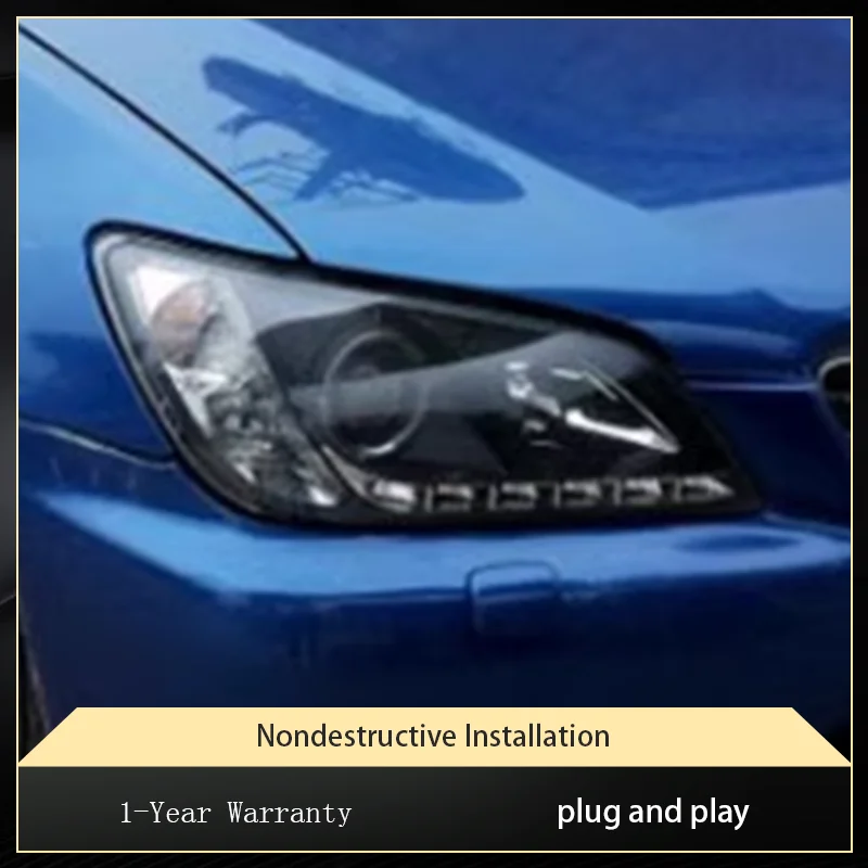 

Автомобильный фонарь для Lexus IS200 IS250 IS300 IS350 1998-2005, модифицированный головной фонарь, объектив проектора, биксеноновая передняя лампа, светодиодные аксессуары для DRL