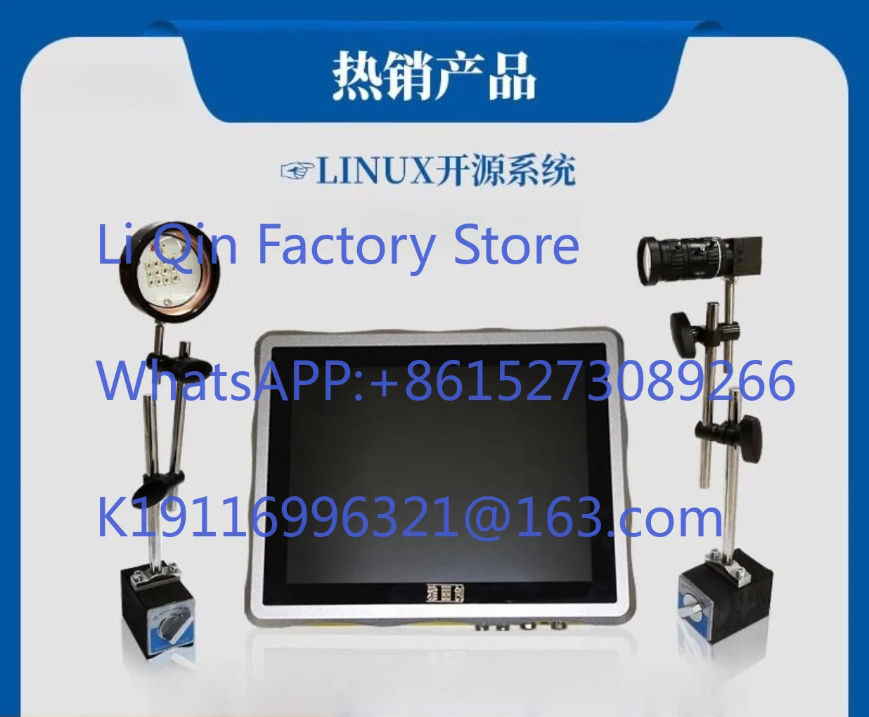 Injec-tion Molding Machine Mold Monitor Protector, Anti-Compression Mold Electronic Infrared CCD Industrial Camera Lens Vision