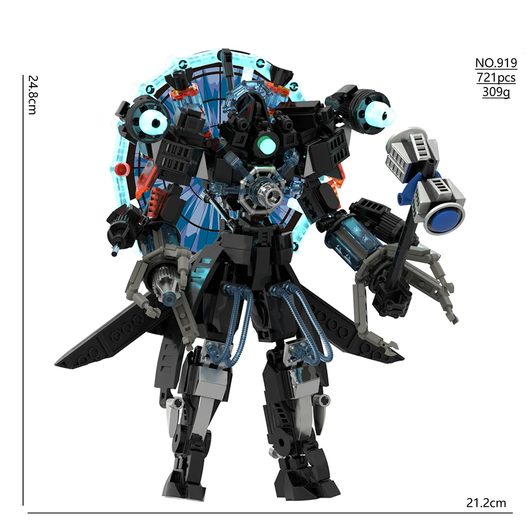 2026 Skibidi Toilets Building Blocks Titans Speaker Man ClockMan TvMan Cameraman Bricks Model Toy For Kid Birthday Gift MOC BOYS