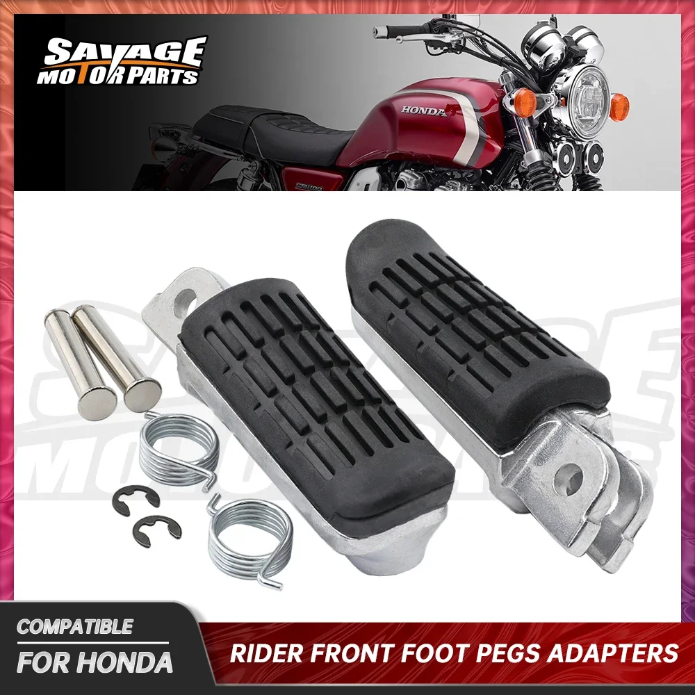 Front Foot Peg Rest Stop For HONDA CBR900RR CBR600 CB500 CB600 CB 600F 900F HORNET VFR800F Motorcycle Parts Footrest Rubber