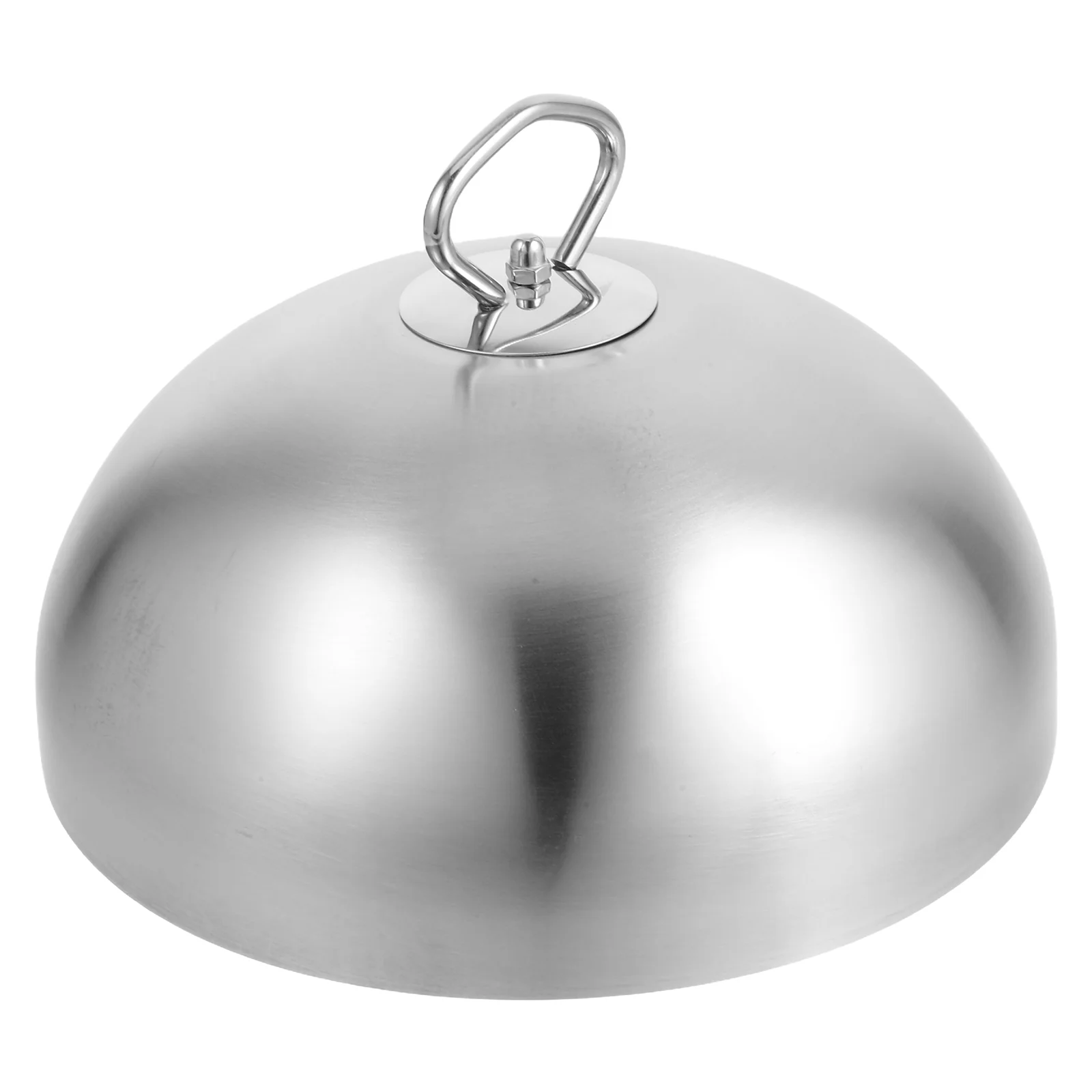 

Steak Stainless Steel Cover Frying Pan Dome Lid Cooking Food Covers Anti Oil Splashing