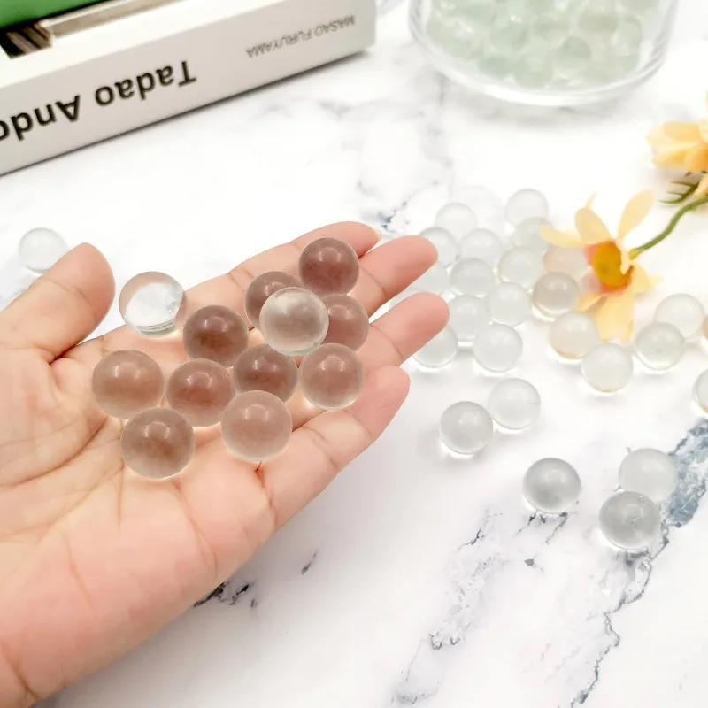 120 Pcs/Lot Round Glass Marble Aquarium Decor Wedding Vase Filler Centerpiece Decor