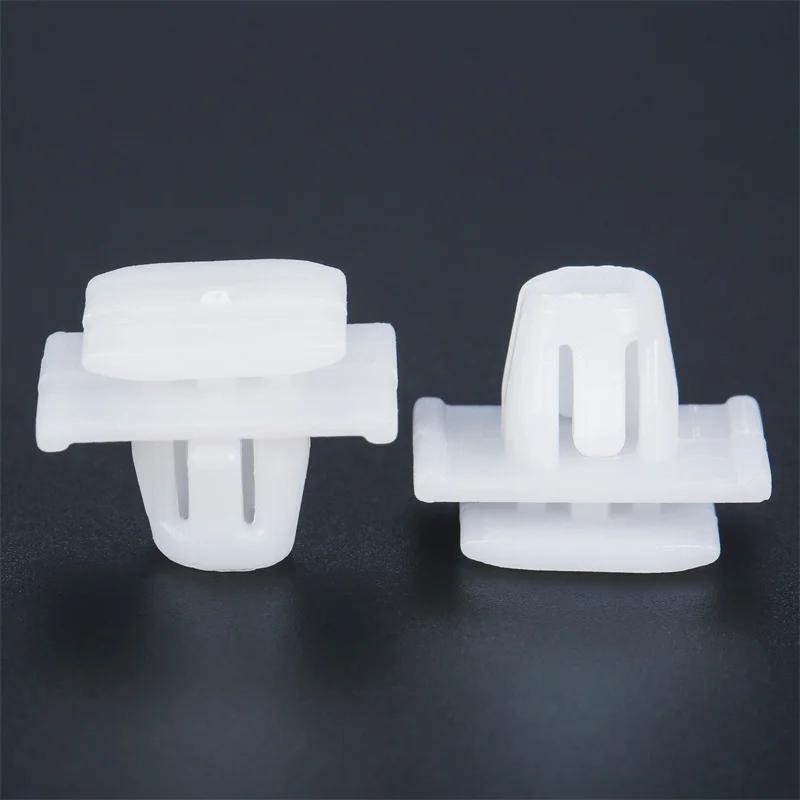 10/20Pcs Car Lower Outer Door Sealing Strip Clip 75315-S9A-004 White Nylon Outer Door Windshield Fixing Clip For Honda CR-V 2002