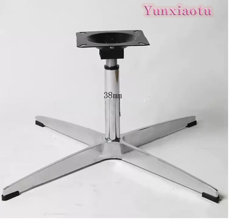 Aluminum Alloy Footbed, Coffee Table, Cross Shaped Sofa Base, Leisure Chair, Four Claw Chassis, Swivel Chair