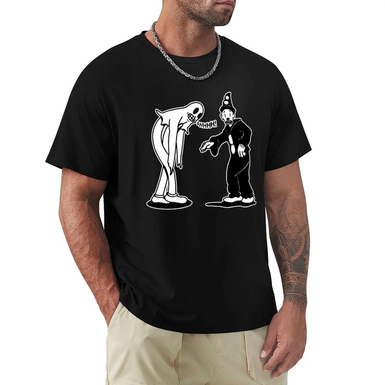 

ghostemane T-Shirt Basic Plain Tee for Spring and Summer