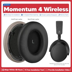 Replacement Ear Pads For Sennheiser Momentum 4 Wireless Headphone Accessories Headset Ear Cushion Memory Foam Cover Repair