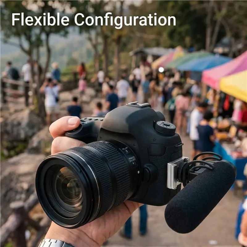 ABRI-Universal Single Cold Shoe Base With Strong Adhesive Backing For Vlog Live DSLR Camera Flash Microphone Mount Adapter