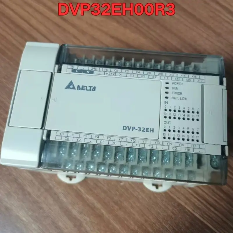 

Second-hand PLC module DVP32EH00R3 function test is normal