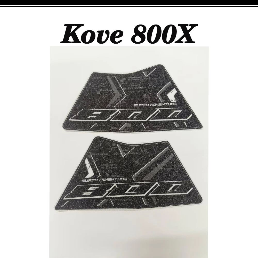 

For Kove 800 X 800X Pro Super Motorcycle Adventure RALLY ADV Tank Pad Side Grips Gas Fuel Oil Knee Protector Stickers Decals