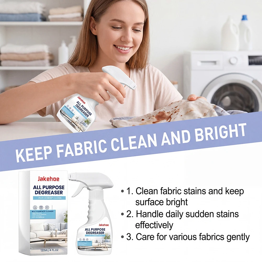 Multi-Surface Spray Cleaner Fast Acting Grease Stain Remover Penetrates Heavy Grease And Residues Quickly For Kitchen Bathroom