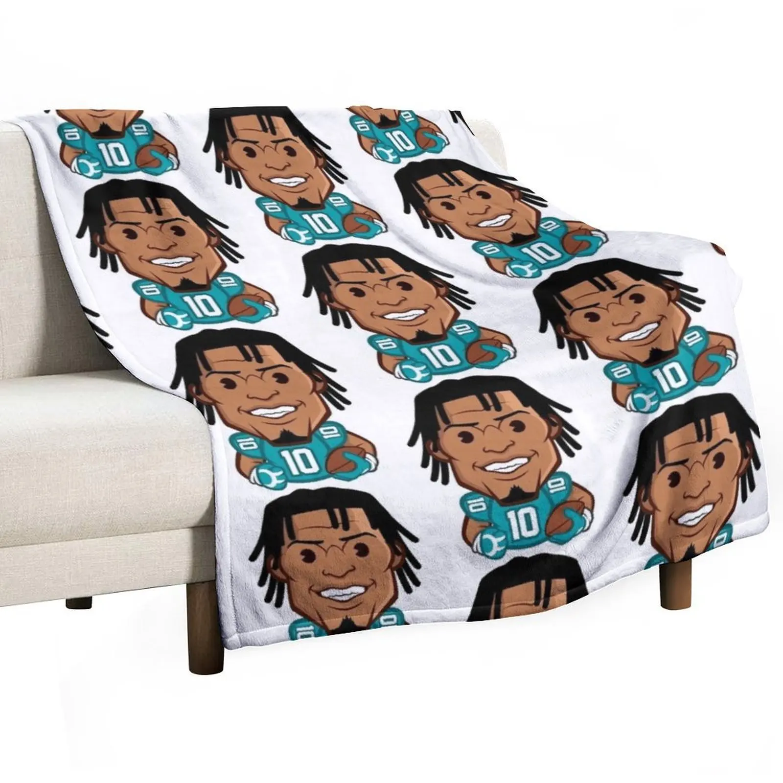 

Tyreek Hill Throw Blanket Decorative Sofas Cute Plaid Blankets